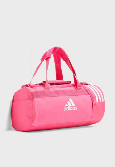 Adidas CVRT 3S DUF športna torba, roza/bela