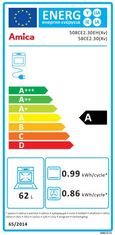 Amica steklokeramični štedilnik 58CE2.30(Xv) (55352)