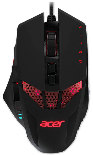 Acer Nitro gaming miška, 4 uteži, USB