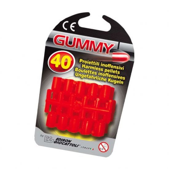 Denis gumijasti naboji Gummy Blister, 40 kosov