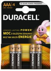 Duracell baterije AAA, 4kos (MN2400, LR3)