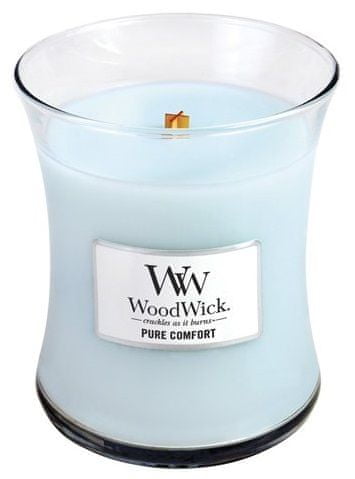 Woodwick dišeča sveča Čistost in udobje, 275 g