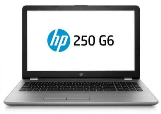 HP prenosnik 250 G6 i3-7020U/8GB/SSD256GB/15,6FHD/W10H (4QW62ES+DSP-W10Home)