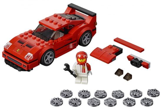 LEGO Speed Champions 75890 Ferrari F40 Competizione - Odprta embalaža