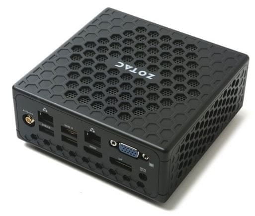 Zotac mini računalnik ZBOX CI327 nano N3450/4GB/SSD120GB/W10H (ZBOX-CI327NANO-)