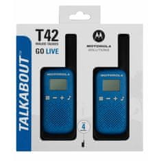 Motorola TLKR T42 walkie-talkie, moder