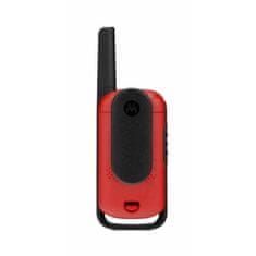 Motorola TLKR T42 walkie-talkie, rdeč