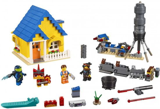 LEGO Movie 70831 Emmetova sanjska hiša/Reševalna raketa!