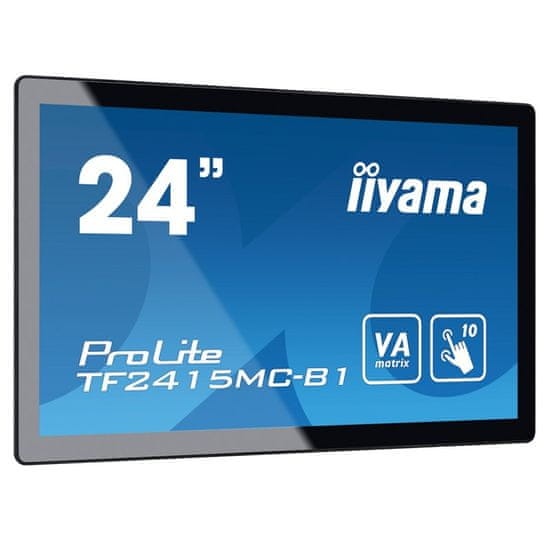 iiyama LED LCD monitor na dotik ProLite TF2415MC-B1, Open Frame, 60,57 cm (23,8"), črn