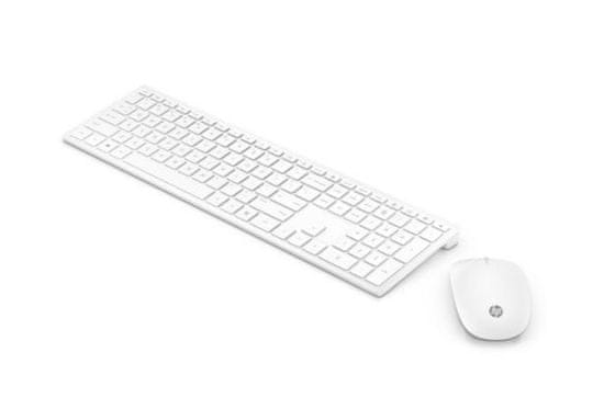 HP namizni komplet tipkovnica in miška WHT PAV WLCombo Keyboard, bel