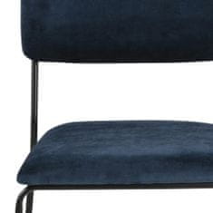 Design Scandinavia Jedilni stol Melodi (SET 2), modra