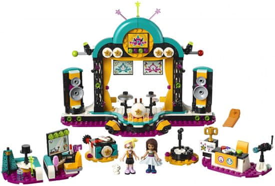 LEGO Friends 41368 Andrea in talent show - Odprta embalaža