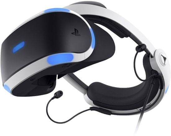 Sony Playstation VR v2 + kamera v2 + 5 iger - VR Worlds, Skyrim VR, Doom VR, Astrobot, Wipeout (PS719786313)