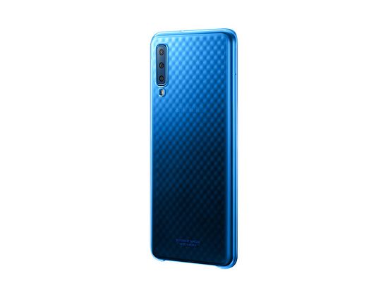 Samsung ovitek za Galaxy A7 2018, Gradation, moder