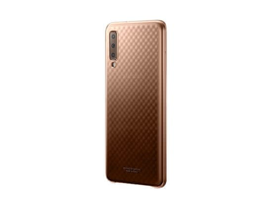 Samsung ovitek za Galaxy A7 2018, Gradation, zlat