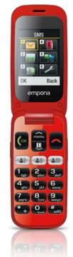 Emporia telefon ONE V200, rdeč