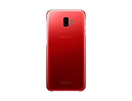 Samsung ovitek za Samsung Galaxy J6+ Gradation, rdeč