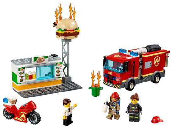 LEGO City 60214 Reševanje restavracije s hitro prehrano