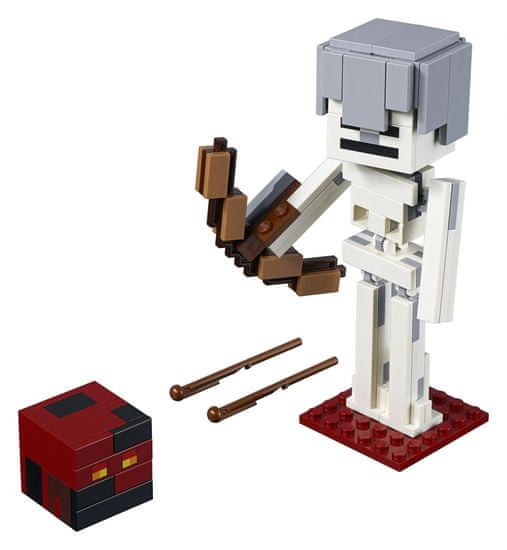 LEGO Minecraft 21150 Minecraft velika figura: Okostje s peklensko sluzjo