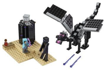 LEGO Minecraft 21151 Boj na koncu sveta - Odprta embalaža