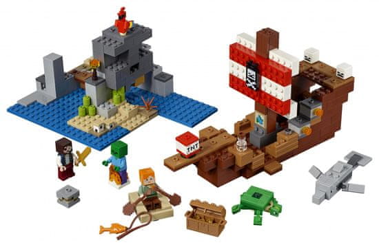 LEGO Minecraft 21152 Avanture piratske ladje