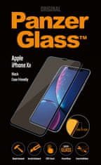 PanzerGlass zaščitno steklo Case Friendly za iPhone XR, črno
