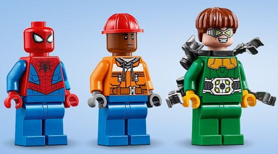 LEGO Super Heroes 76134 Spider Man Doc Ock in ropar denarja in diamantov mimovrste