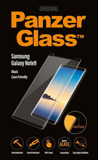 PanzerGlass CF kaljeno zaščitno steklo za Samsung Galaxy Note 9, črno