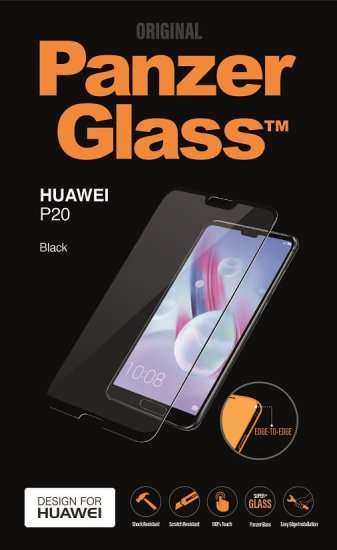 PanzerGlass zaščitno steklo Panzerglass za Huawei P20 črno