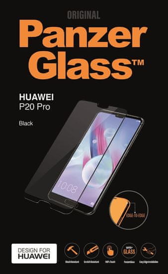 PanzerGlass zaščitno steklo za Huawei P20 Pro, črno