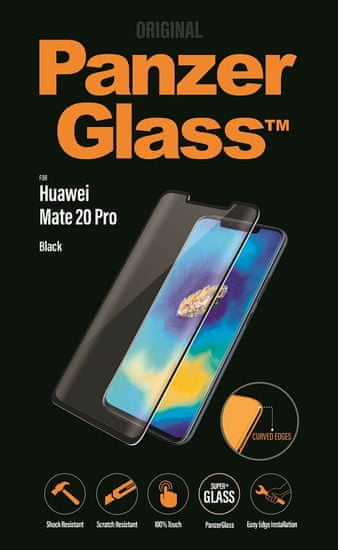 PanzerGlass zaščitno steklo za Huawei Mate 20 Pro, črna