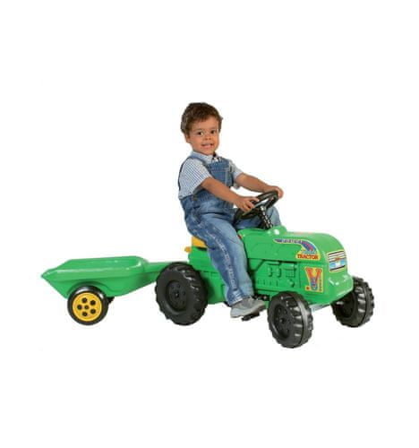 Denis traktor s prikolico