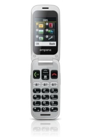 Emporia telefon ONE V200, siv - Odprta embalaža
