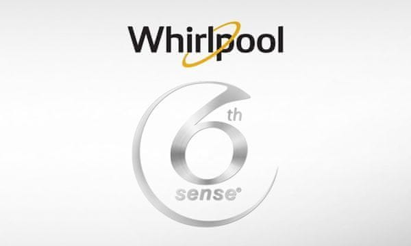 Napolnjen pralni stroj Whirlpool FWSG71283BV EE Inteligentna tehnologija 6. čuta