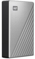 Western Digital My Passport Ultra 4TB, stříbrná (WDBFTM0040BSL-WESN)