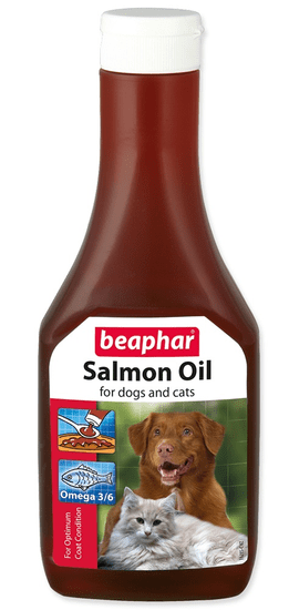 Beaphar prehransko dopolnilo Olej Bea 425ml, losos