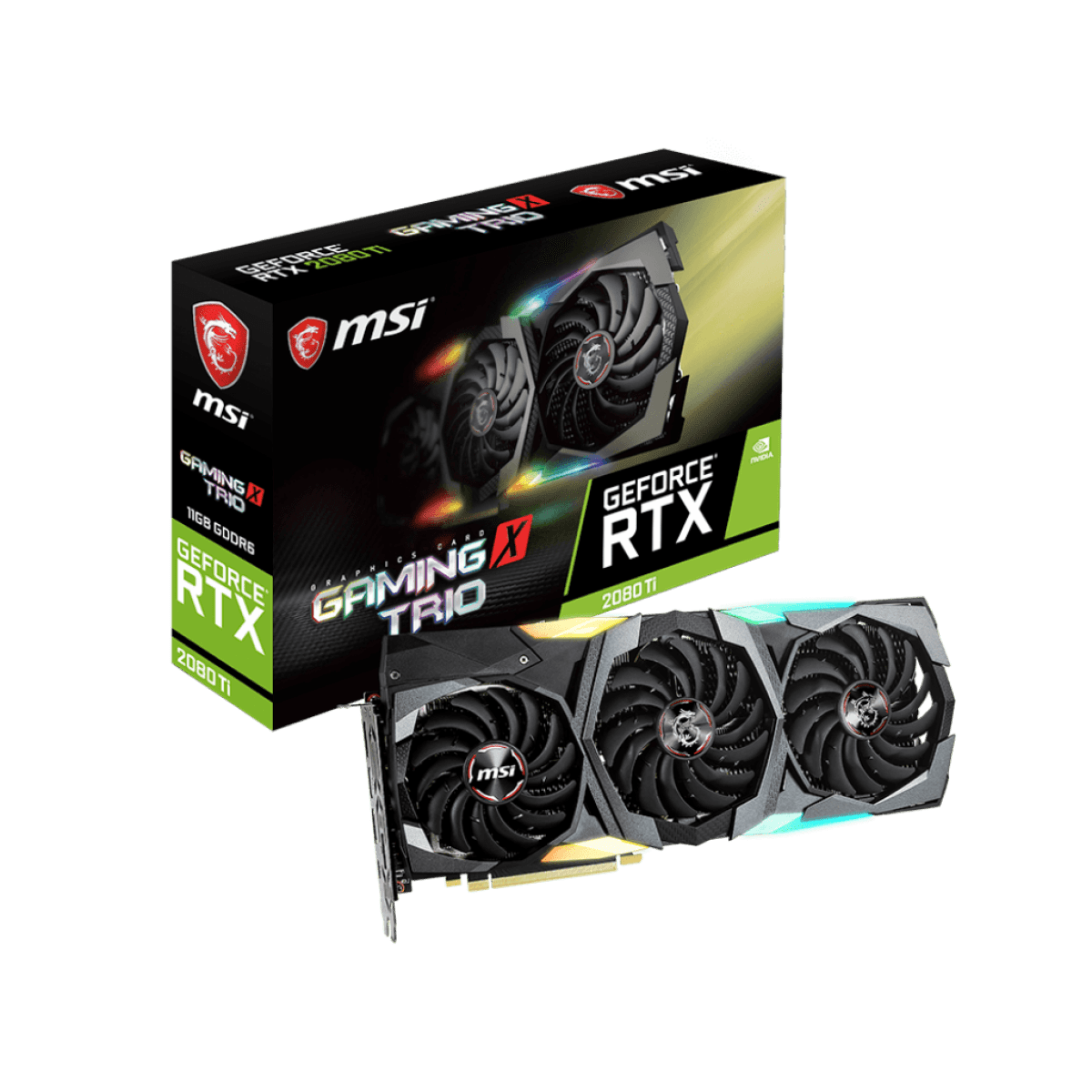 Grafična kartica RTX 2080 8GB Msi Gaming X Trio Komponentko Mimovrste