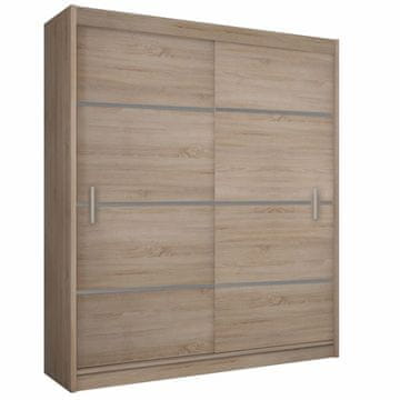 KONDELA Merina 203 2D omara z drsnimi vrati