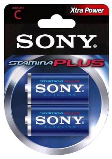 Sony alkalni bateriji AM2-B2D LR14, tip C, 2/1