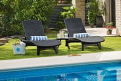 KETER ležalnik PACIFIC, antraciten