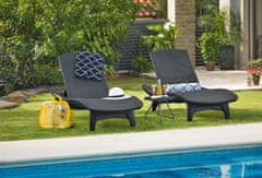 KETER ležalnik PACIFIC, antraciten
