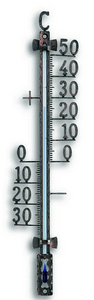 Termometer, zunanji in notranji, kovina, 12.5001.51