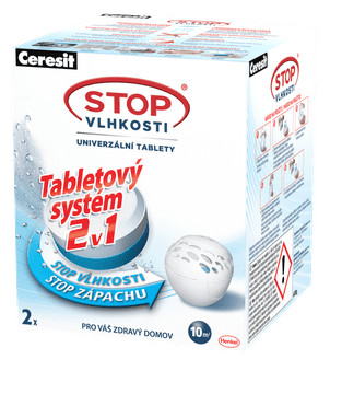 Ceresit Stop vlagi - nadomestne tablete 2v1, 300 g