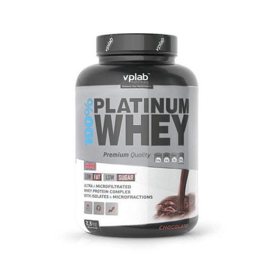VPLAB proteini 100% Platinum Whey 2.3 kg, čokolada