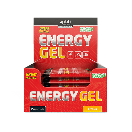 VPLAB Energy Gel, 24X41g, citrus, paket