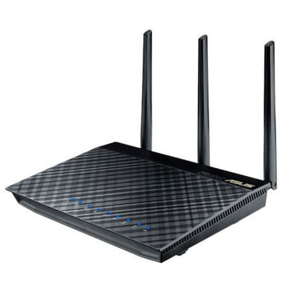 ASUS brezžični router WLAN RT-AC66U B1 2.4/5GHz 4PORT AC1750 GIGA