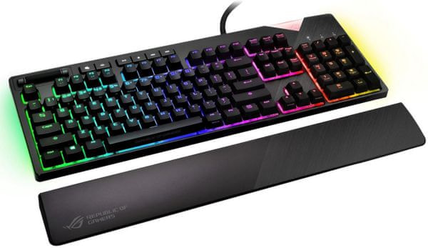 gaming tipkovnica ROG Strix Flare, MX Brown, RGB, SLO