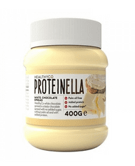 HealthyCo Proteinella, bela čokolada, 400g