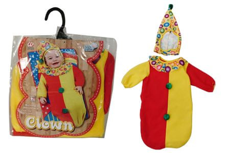 Widmann kostum Baby klovn + kapa, 35930