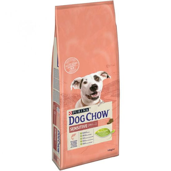 Purina Dog Chow Adult Sensitive, z lososom, 14 kg